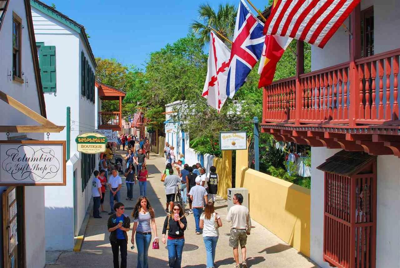 Cozy Quiet St Augustine Private Condo - 2Bed, 1 Bath, Sleeps 6, Steps To Historic St Augustine Center & All Tourist Attractions, Restaurants, Cafes, Backyard, Porch St. Augustine Zewnętrze zdjęcie
